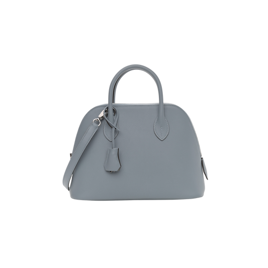 Hermes Bolide 25 Bleu Lin Evercolor Leather