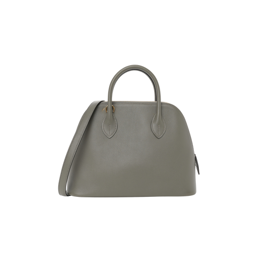 Hermes Bolide 25 Gris Meyer Evercolor Leather