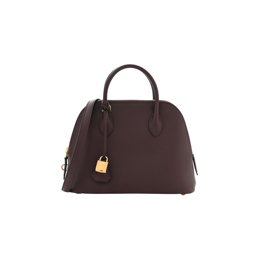 Hermes Bolide 25 Rouge Sellier Evercolor Leather