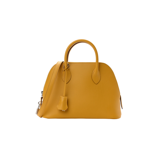 Hermes Bolide 25 Jaune Ambre Evercolor Leather