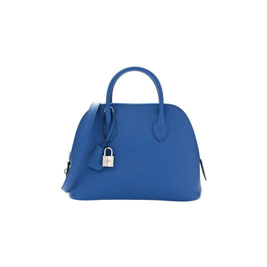 Hermes Bolide 25 Bleu France Epsom Leather
