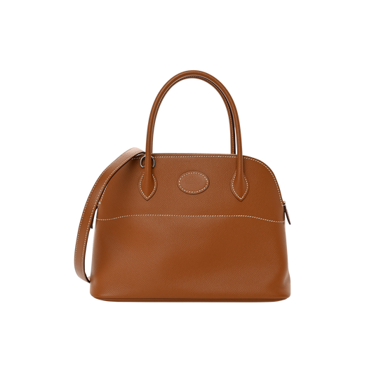 Hermes Bolide 27 Gold Epsom Leather