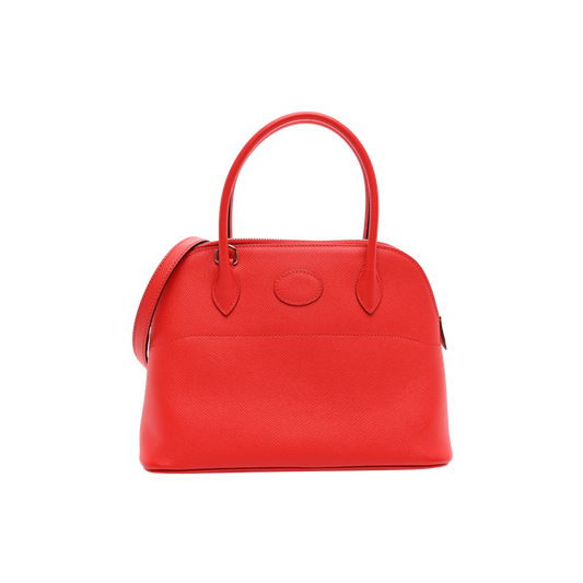 Hermes Bolide 27 Rouge de Coeur Epsom Leather