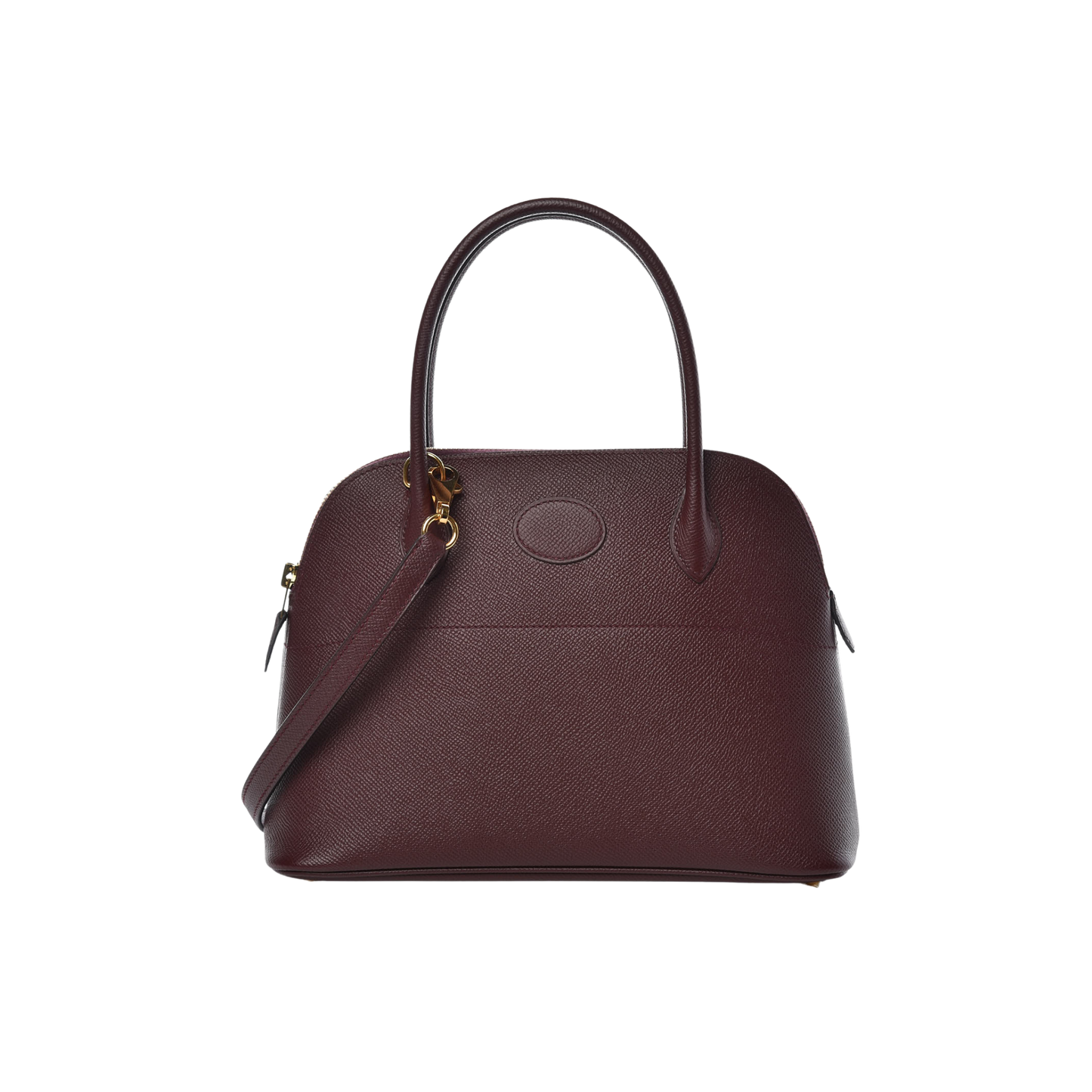 Hermes Bolide 27 Bordeaux Epsom Leather
