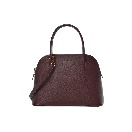 Hermes Bolide 27 Bordeaux Epsom Leather
