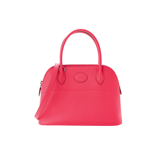 Hermes Bolide 27 Rose Extreme Epsom Leather