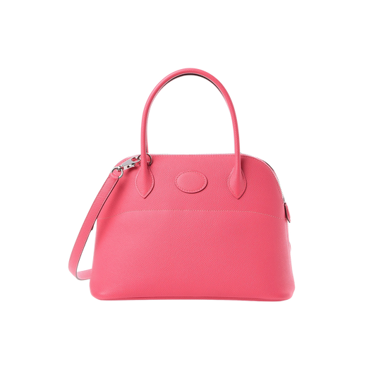 Hermes Bolide 27 Rose Azalee Epsom Leather