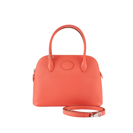 Hermes Bolide 27 Rose d'Ete Epsom Leather