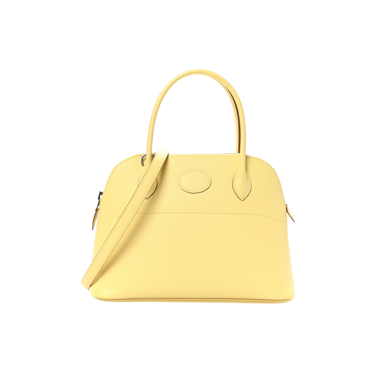 Hermes Bolide 27 Jaune Poussin Epsom Leather