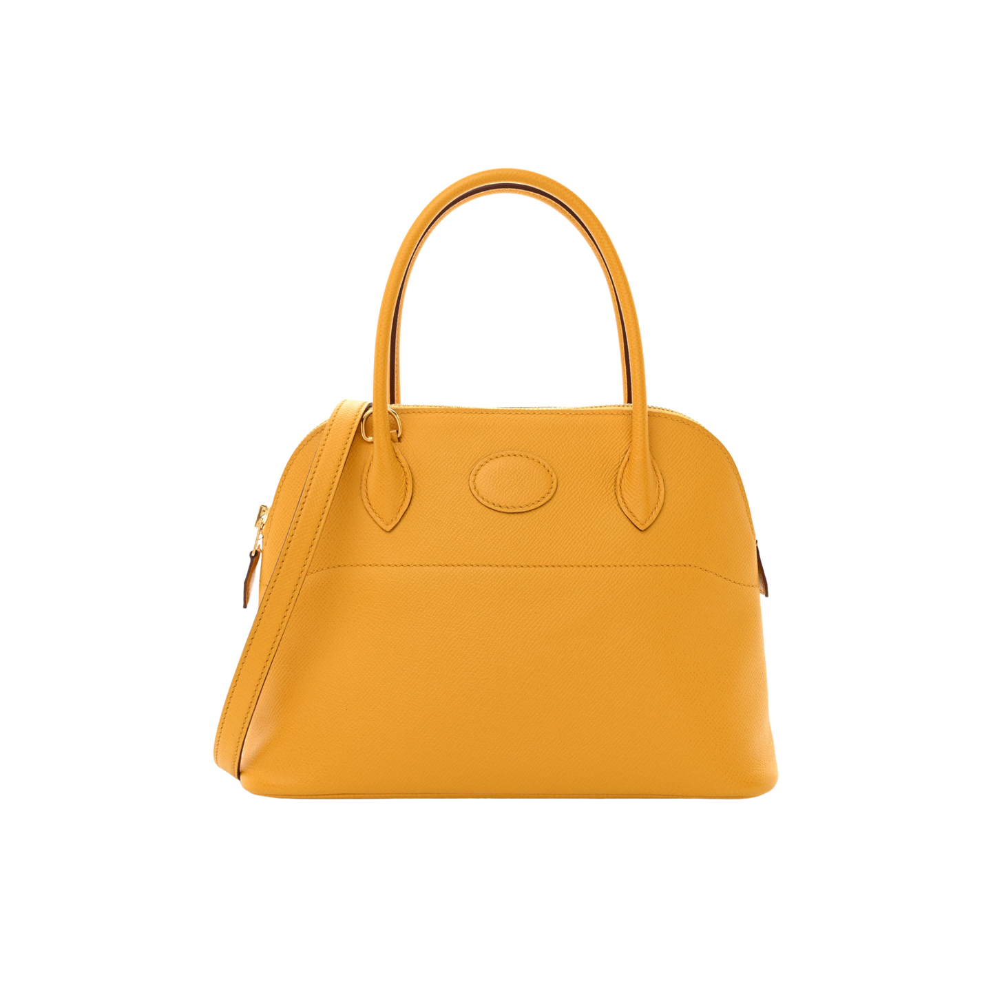 Hermes Bolide 27 Jaune Ambre Epsom Leather