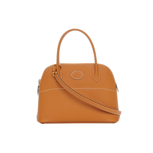 Hermes Bolide 27 Toffee Epsom Leather