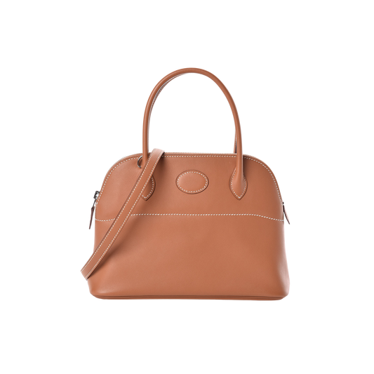 Hermes Bolide 27 Gold Swift Leather