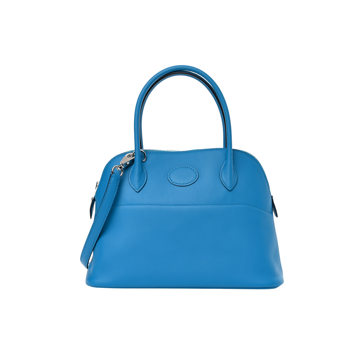 Hermes Bolide 27 Bleu Zanzibar Swift Leather