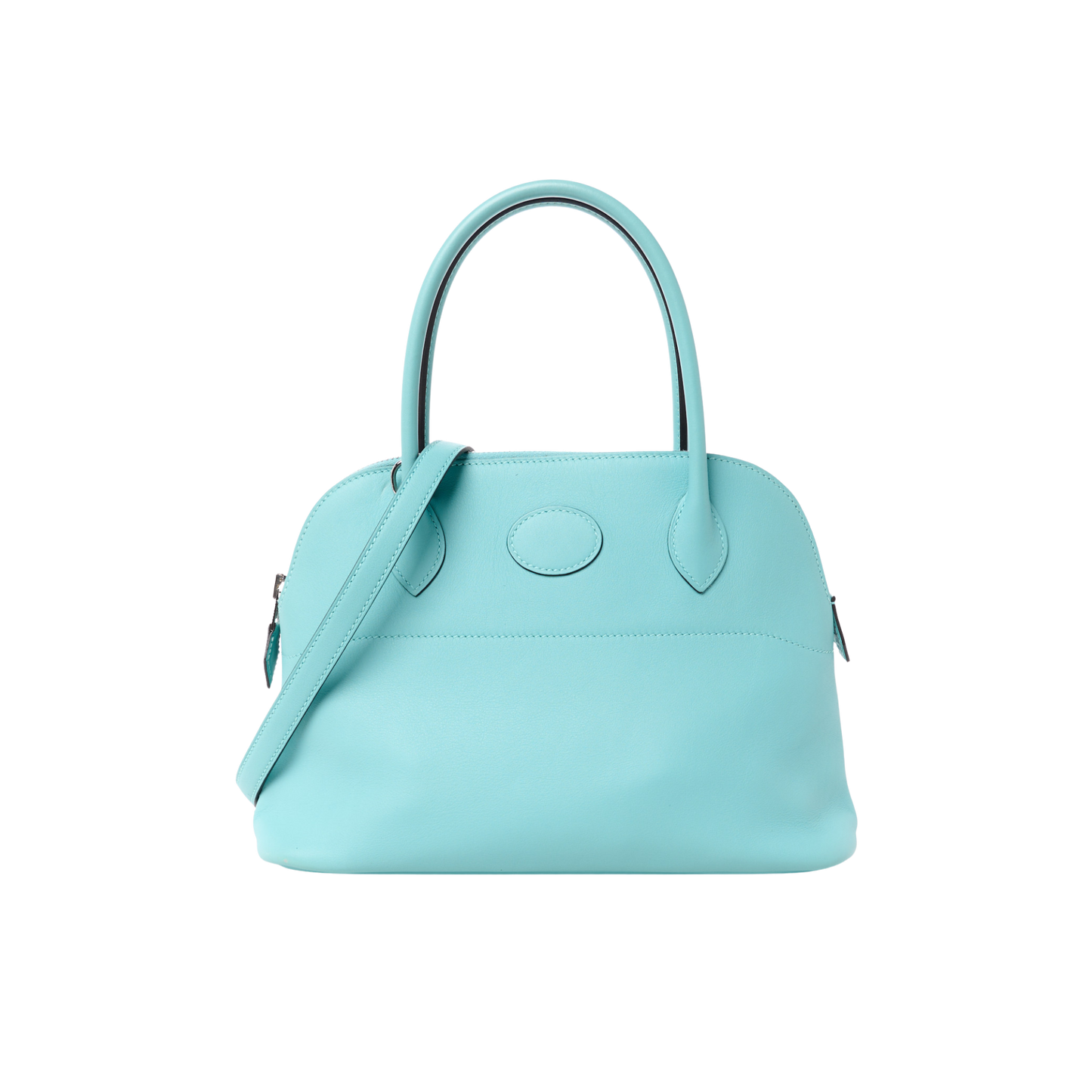 Hermes Bolide 27 Bleu Atoll Swift Leather