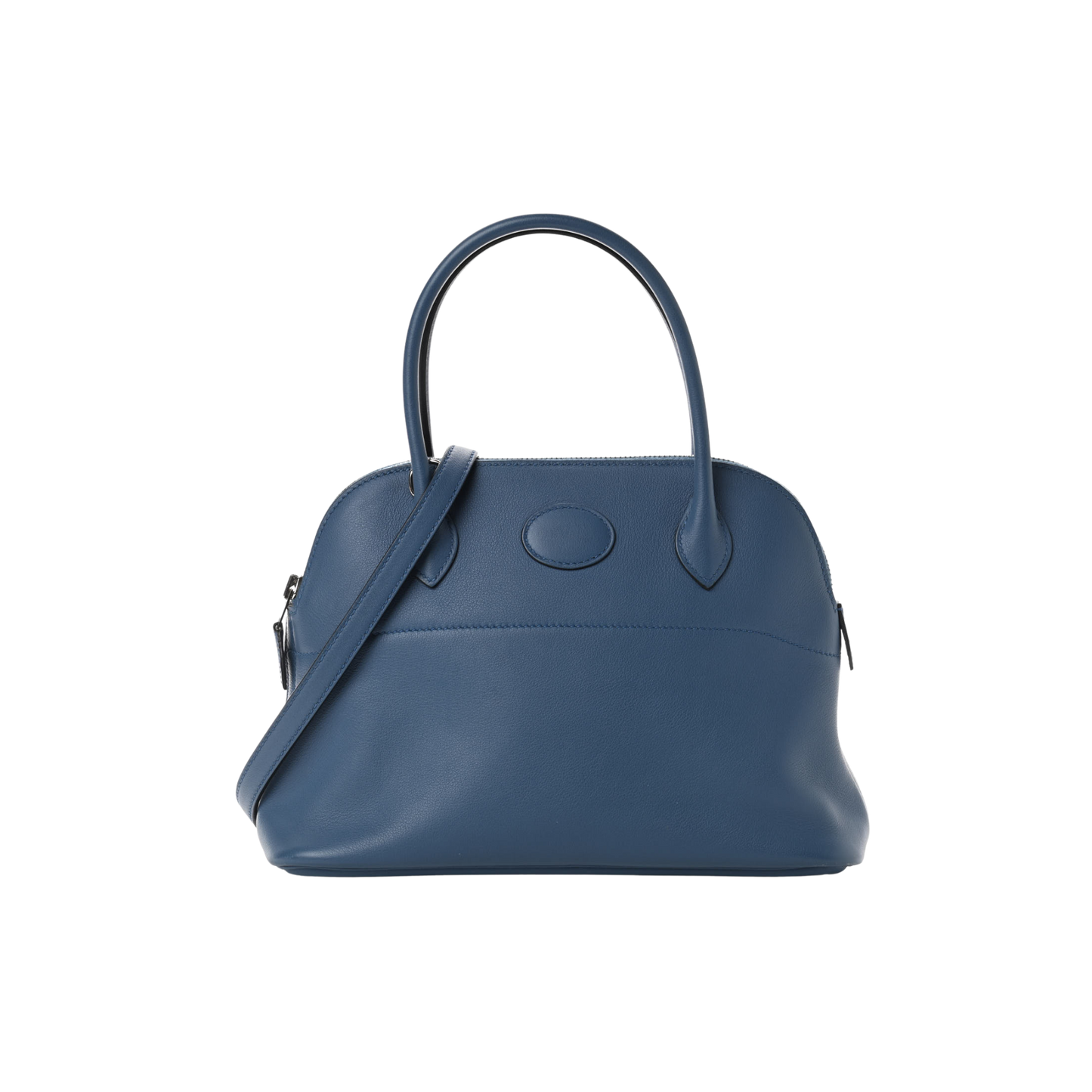 Hermes Bolide 27 Bleu Agate Swift Leather