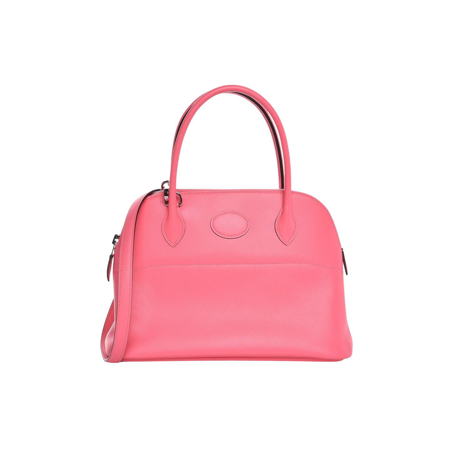Hermes Bolide 27 Rose Azalee Swift Leather