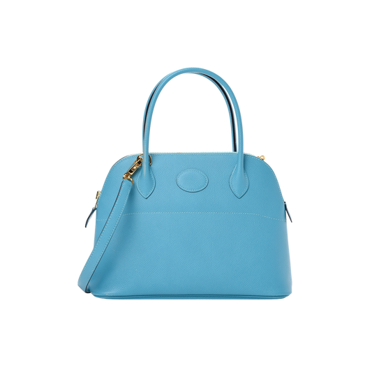 Hermes Bolide 27 Bleu du Nord Epsom Leather