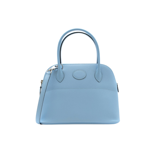Hermes Bolide 27 Celeste Epsom Leather
