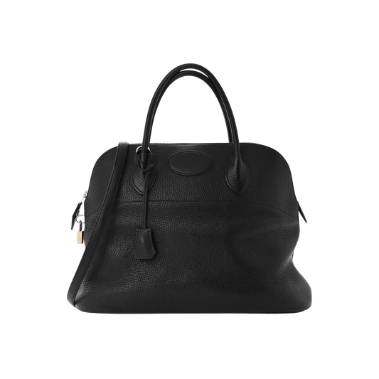 Hermes Bolide 31 Noir Clemence Leather