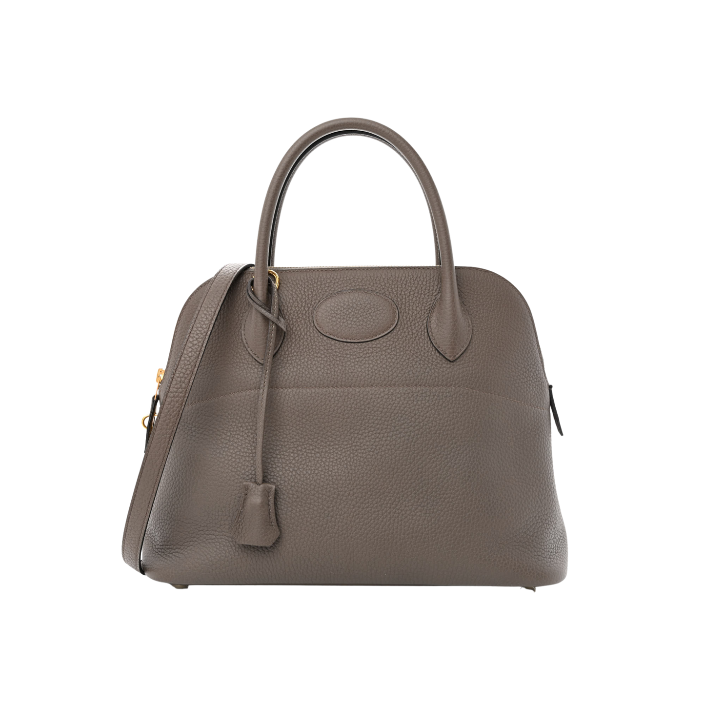 Hermes Bolide 31 Gris Asphalte Clemence Leather