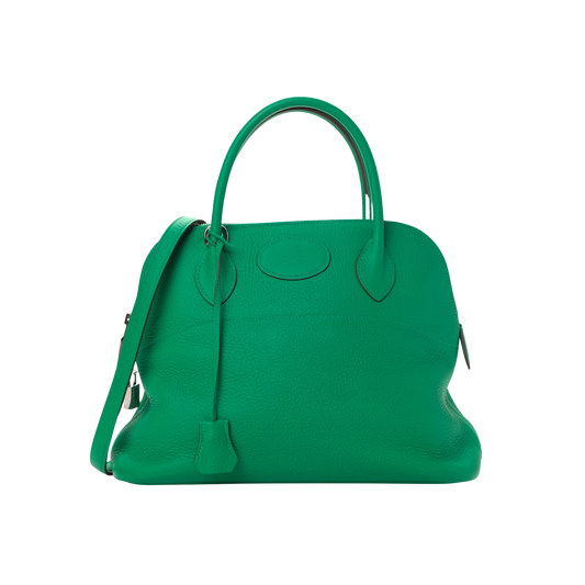 Hermes Bolide 31 Menthe Clemence Leather