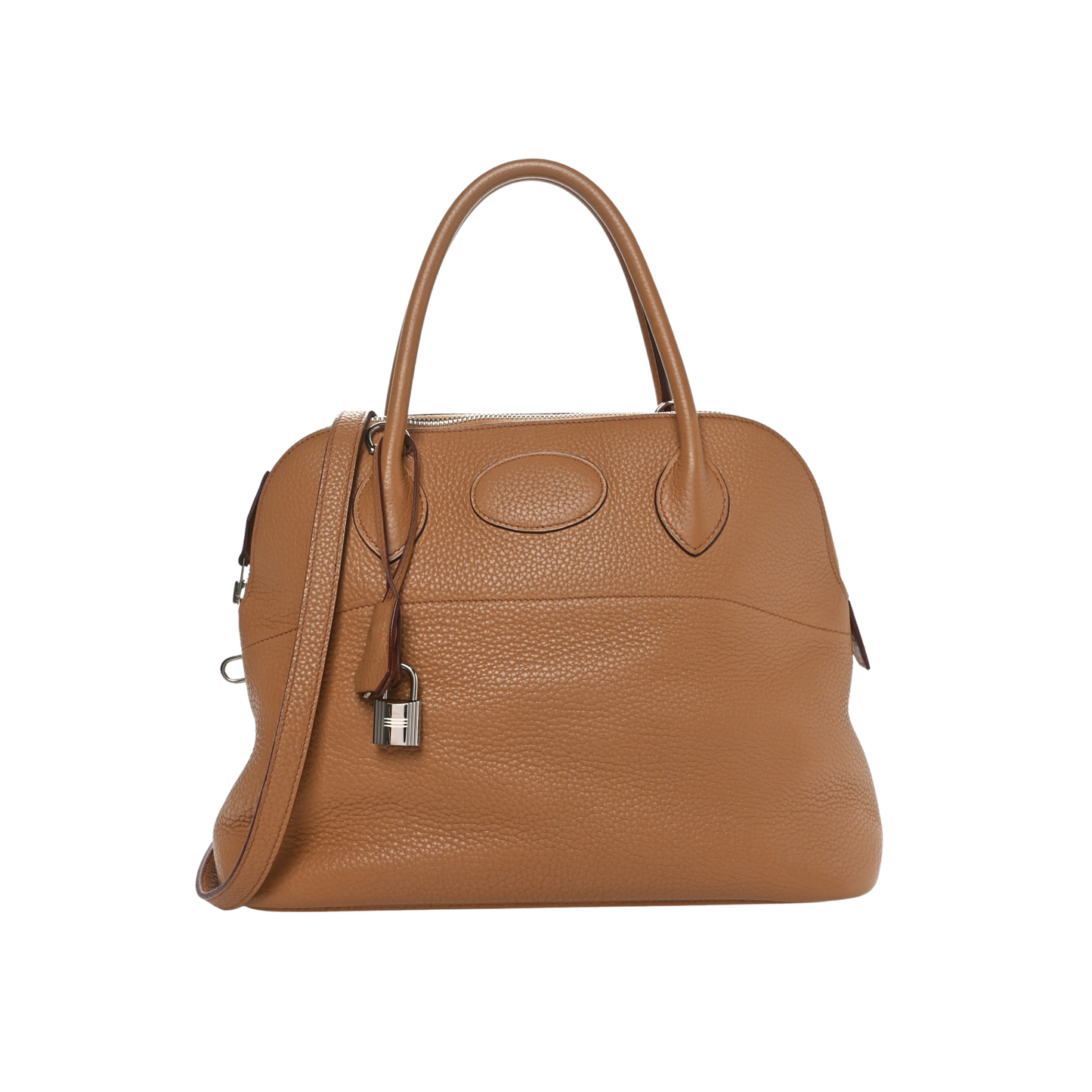 Hermes Bolide 31 Tabac Camel Clemence Leather