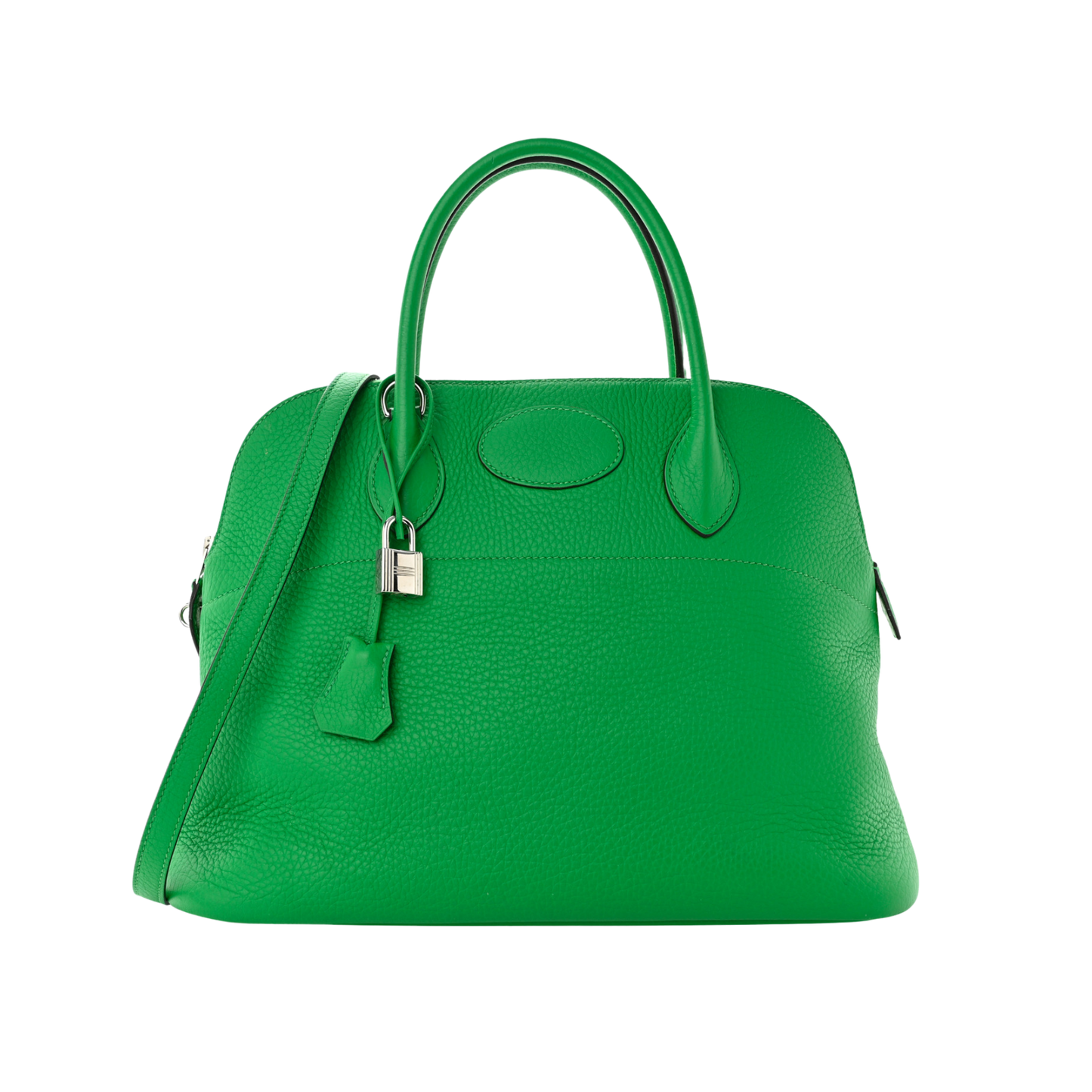 Hermes Bolide 35 Menthe Clemence Leather