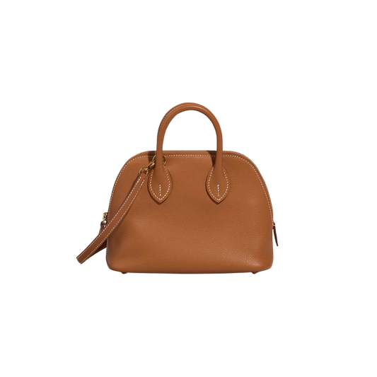 Hermes Bolide Mini Gold Evercolor Leather