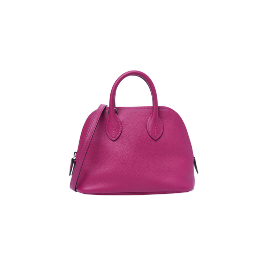 Hermes Bolide Mini Rose Pourpre Evercolor Leather