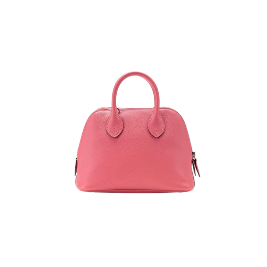 Hermes Bolide Mini Rose Azalee Evercolor Leather