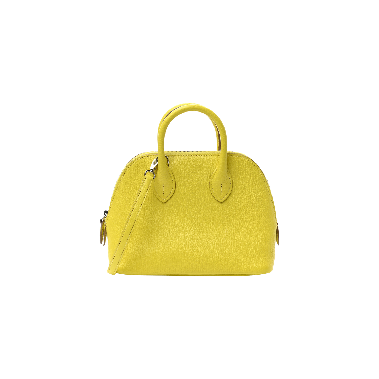 Hermes Bolide Mini Lime Mysore Leather