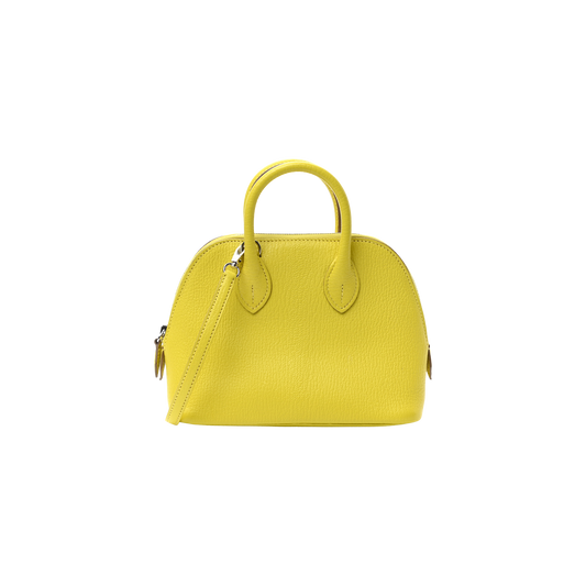 Hermes Bolide Mini Lime Mysore Leather