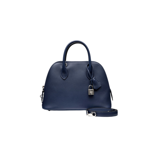 Hermes Bolide Mini Bleu Zellige Evercolor Leather