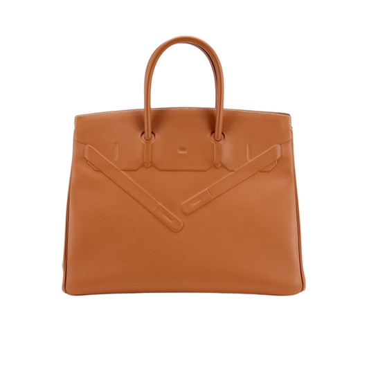Hermes Birkin 35 Shadow Gold Swift Leather