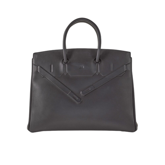 Hermes Birkin 35 Shadow Noir Swift Leather