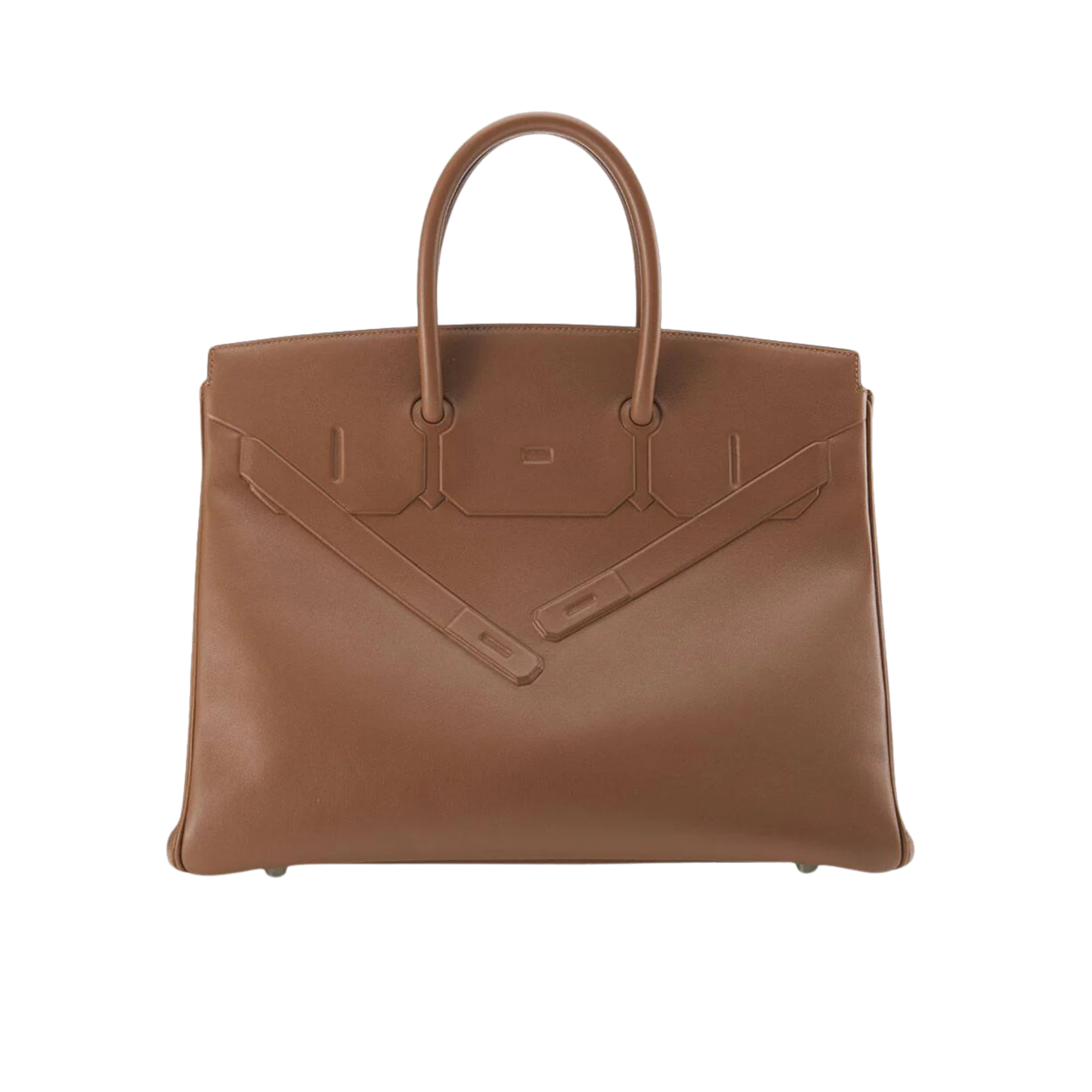 Hermes Birkin 35 Shadow Alezan Swift Leather