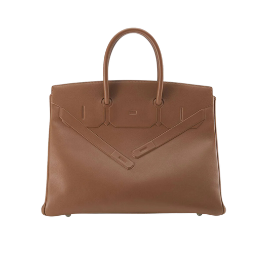 Hermes Birkin 35 Shadow Alezan Swift Leather
