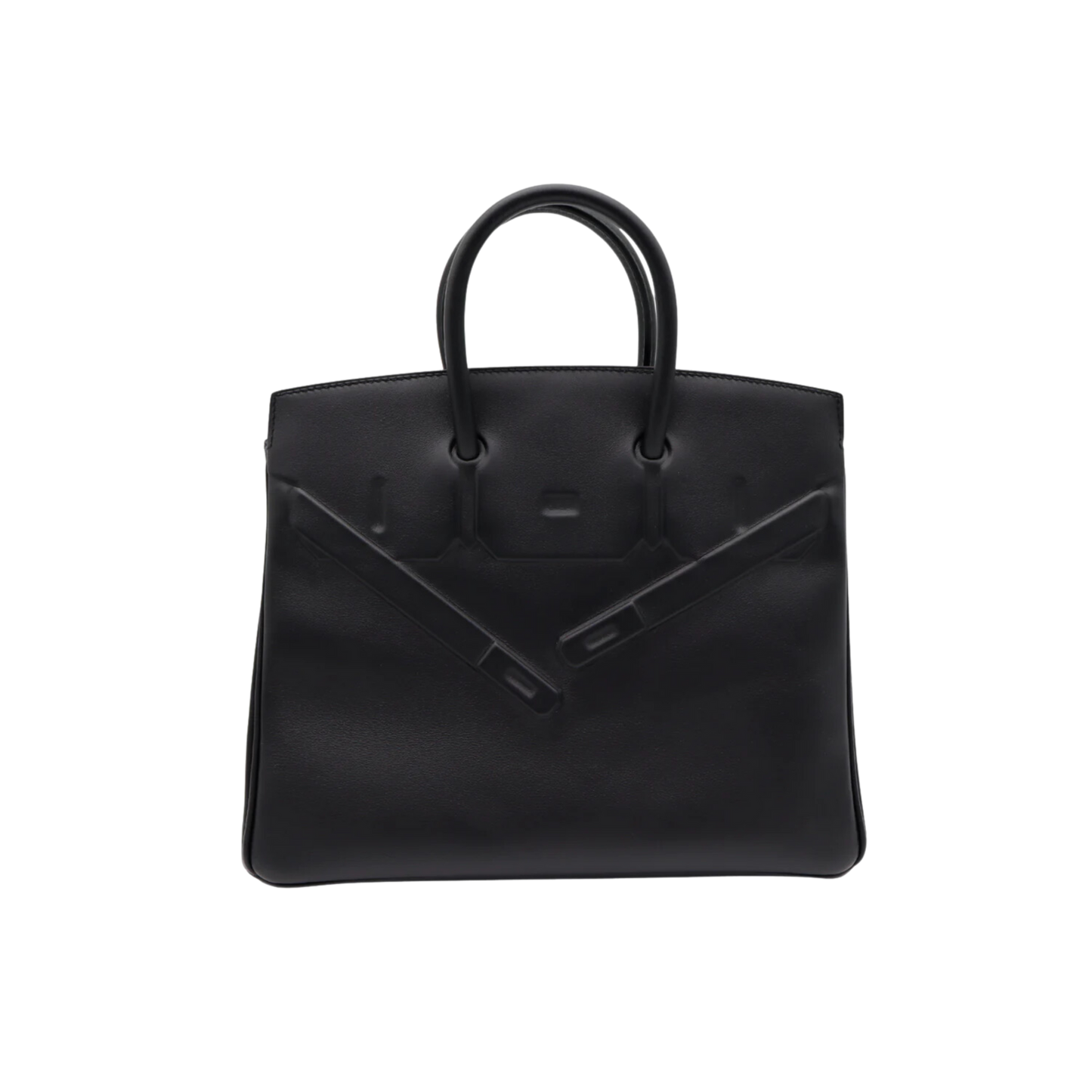 Hermes Birkin 25 Shadow Noir Swift Leather