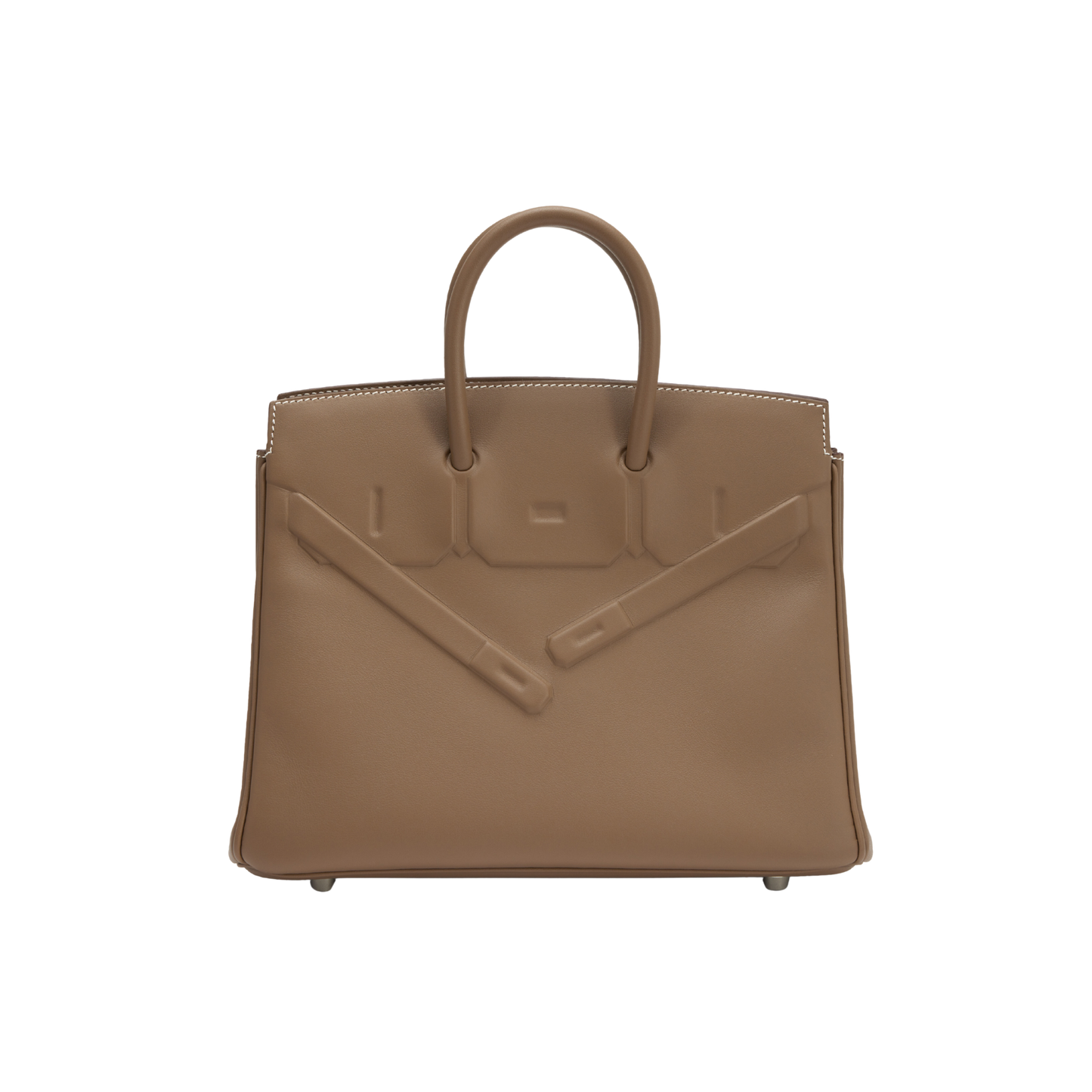 Hermes Birkin 25 Shadow Etoupe Swift Leather