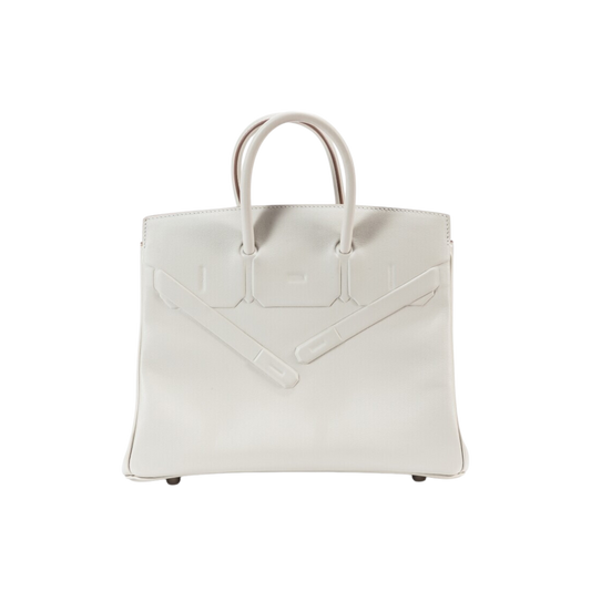 Hermes Birkin 25 Shadow Gris Perle Swift Leather
