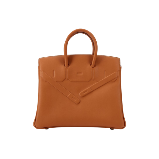 Hermes Birkin 25 Shadow Gold Swift Leather