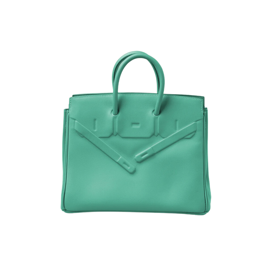 Hermes Birkin 25 Shadow Menthe Swift Leather