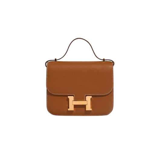 Hermes Constance 18 Gold Epsom Leather