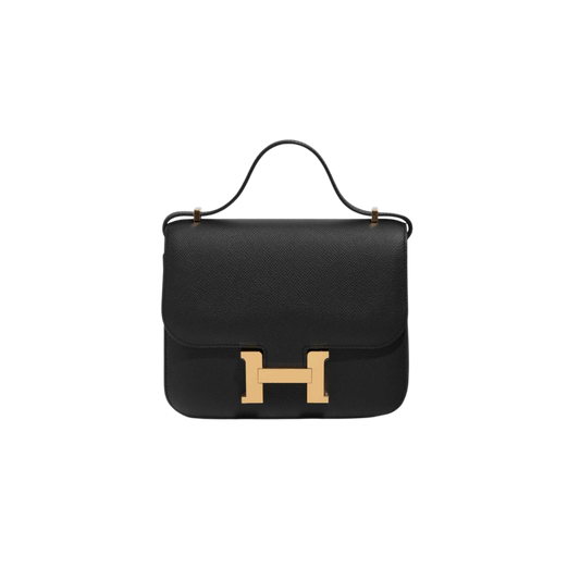 Hermes Constance 18 Noir Epsom Leather