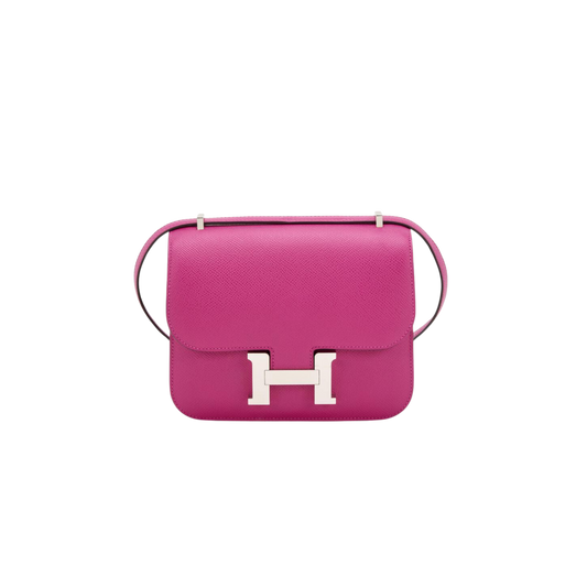 Hermes Constance 18 Rose Pourpre Epsom Leather