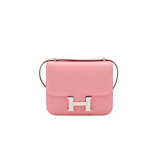 Hermes Constance 18 Rose Confetti Epsom Leather