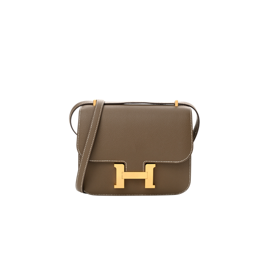 Hermes Constance 18 Etoupe Epsom Leather