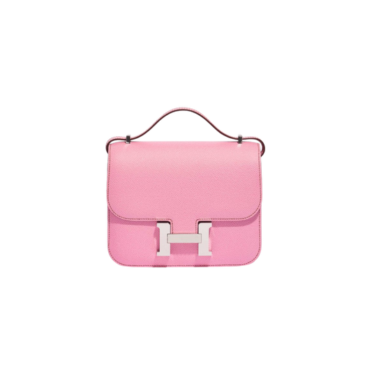 Hermes Constance 18 5P Bubblegum Epsom Leather