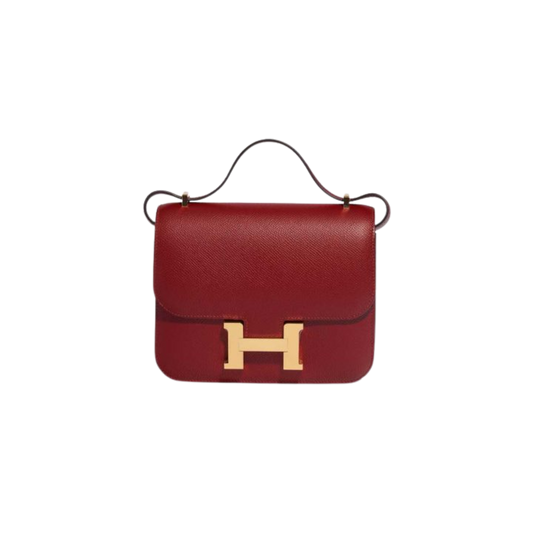 Hermes Constance 18 Rouge Grenat Epsom Leather