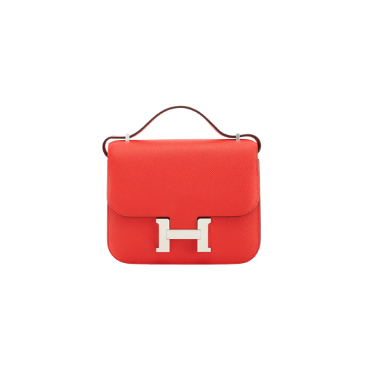Hermes Constance 18 Rouge Tomate Epsom Leather